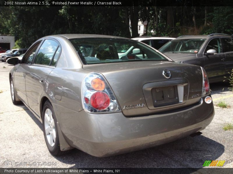 Polished Pewter Metallic / Charcoal Black 2002 Nissan Altima 2.5 SL