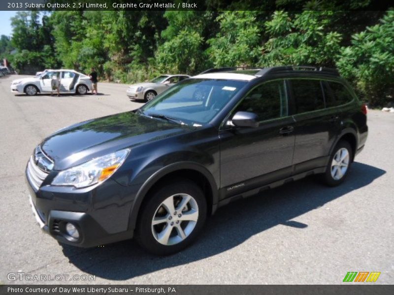 Graphite Gray Metallic / Black 2013 Subaru Outback 2.5i Limited