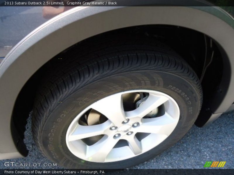 Graphite Gray Metallic / Black 2013 Subaru Outback 2.5i Limited