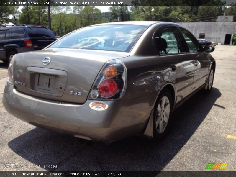 Polished Pewter Metallic / Charcoal Black 2002 Nissan Altima 2.5 SL