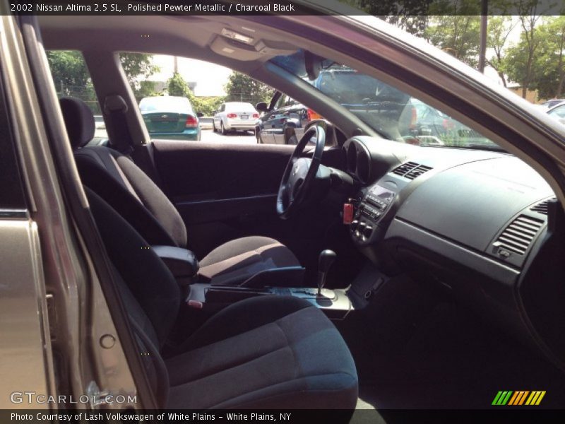 Polished Pewter Metallic / Charcoal Black 2002 Nissan Altima 2.5 SL