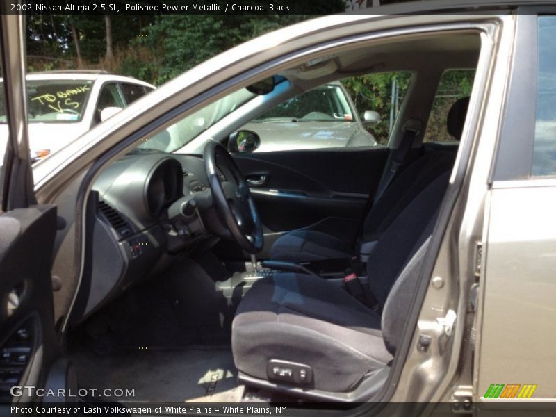 Polished Pewter Metallic / Charcoal Black 2002 Nissan Altima 2.5 SL