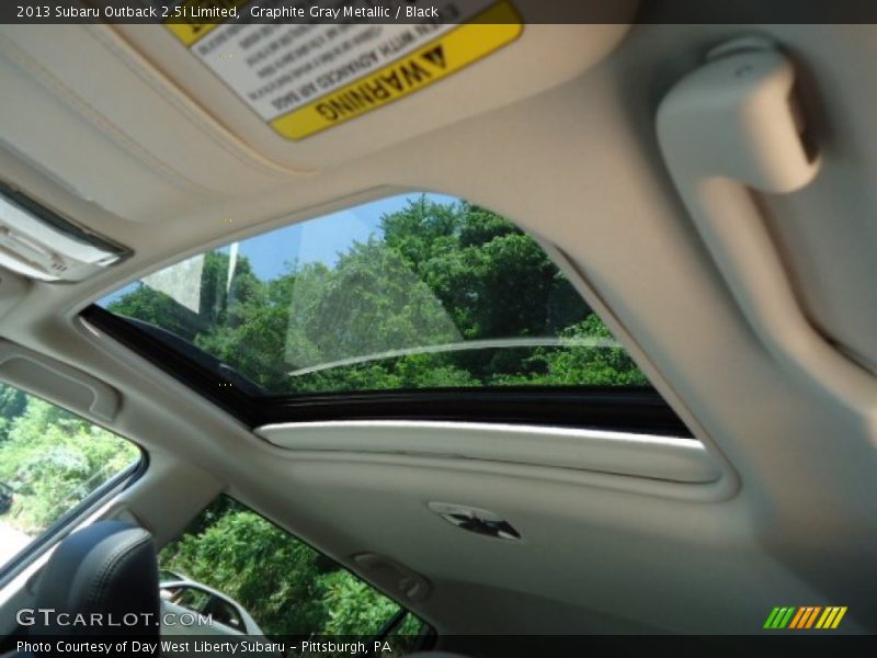 Graphite Gray Metallic / Black 2013 Subaru Outback 2.5i Limited