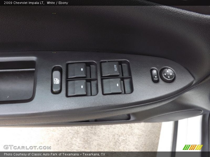 White / Ebony 2009 Chevrolet Impala LT