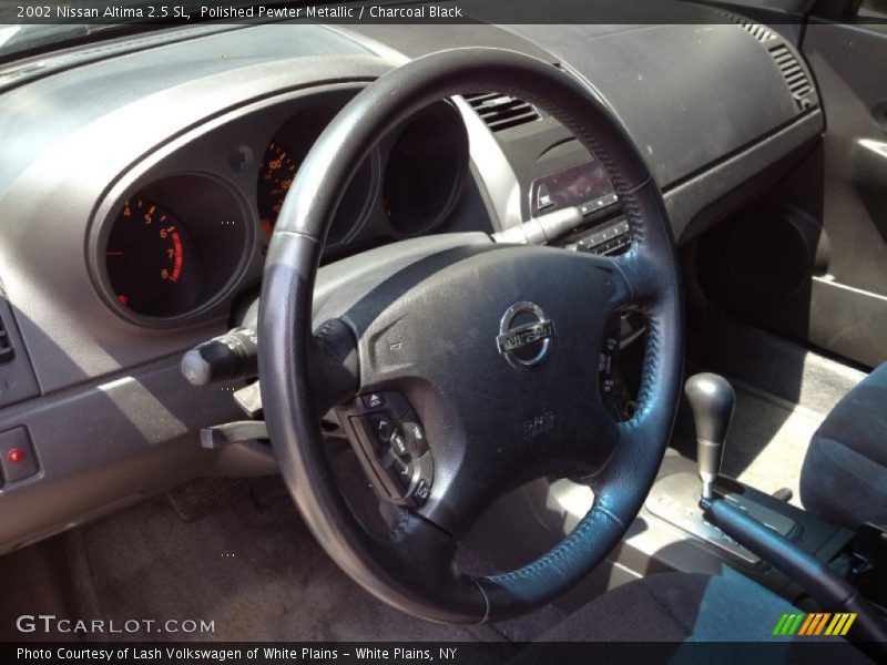 Polished Pewter Metallic / Charcoal Black 2002 Nissan Altima 2.5 SL