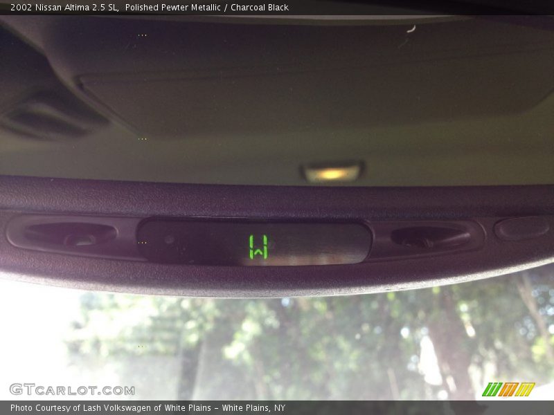 Polished Pewter Metallic / Charcoal Black 2002 Nissan Altima 2.5 SL