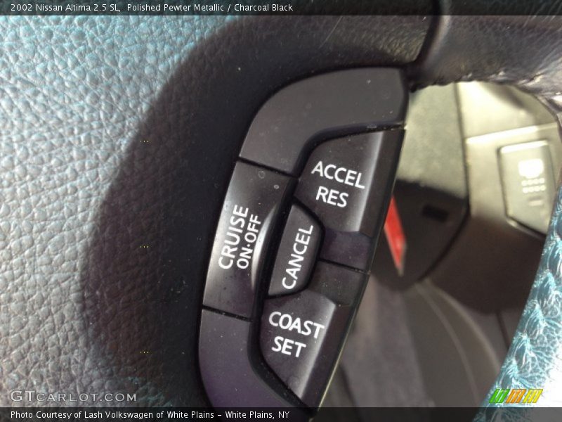 Polished Pewter Metallic / Charcoal Black 2002 Nissan Altima 2.5 SL