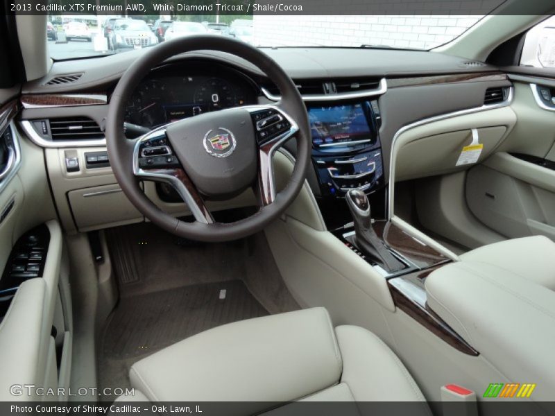 Shale/Cocoa Interior - 2013 XTS Premium AWD 