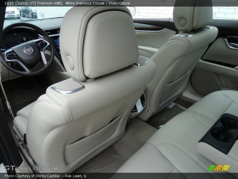 White Diamond Tricoat / Shale/Cocoa 2013 Cadillac XTS Premium AWD