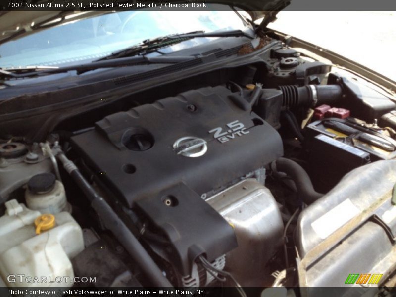 Polished Pewter Metallic / Charcoal Black 2002 Nissan Altima 2.5 SL
