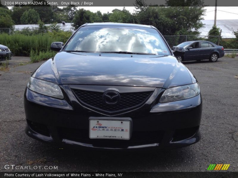 Onyx Black / Beige 2004 Mazda MAZDA6 s Sedan