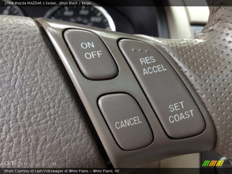 Onyx Black / Beige 2004 Mazda MAZDA6 s Sedan