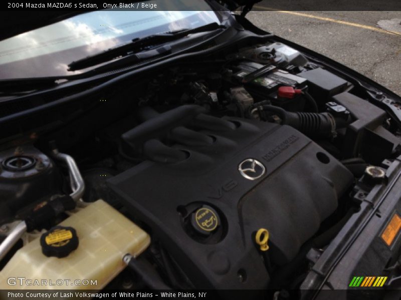 Onyx Black / Beige 2004 Mazda MAZDA6 s Sedan