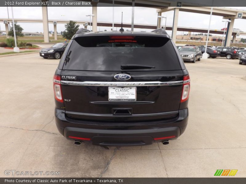 Black / Charcoal Black 2012 Ford Explorer XLT