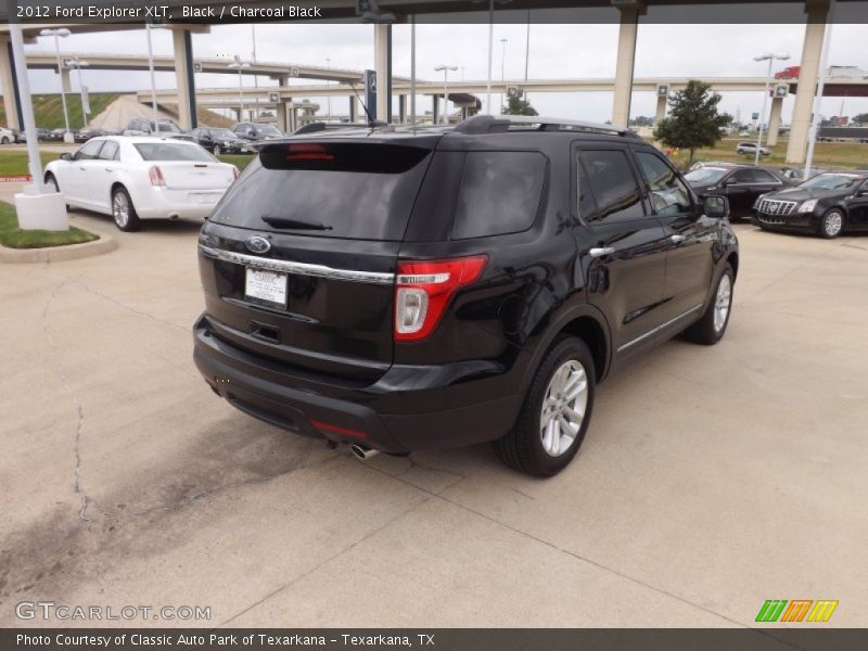 Black / Charcoal Black 2012 Ford Explorer XLT