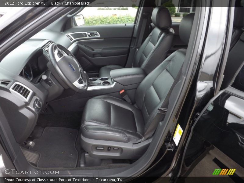 Black / Charcoal Black 2012 Ford Explorer XLT