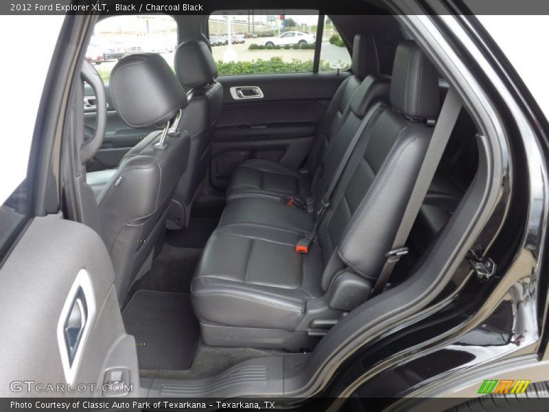 Black / Charcoal Black 2012 Ford Explorer XLT