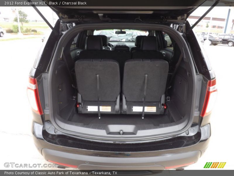 Black / Charcoal Black 2012 Ford Explorer XLT