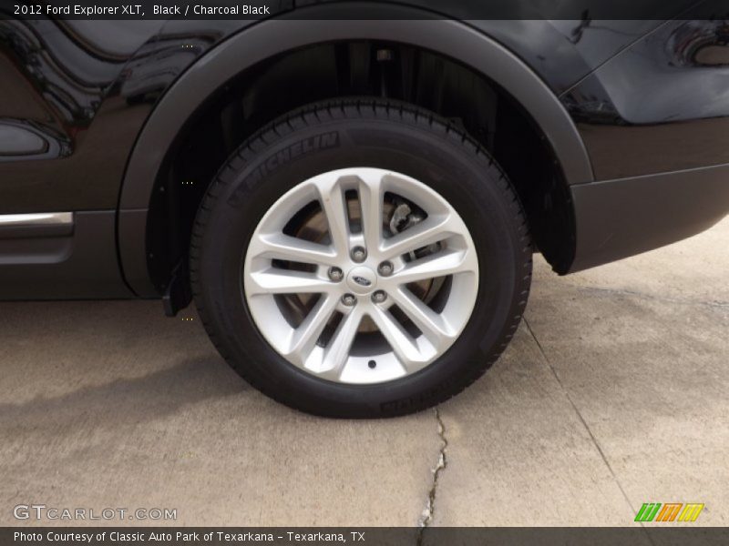 Black / Charcoal Black 2012 Ford Explorer XLT