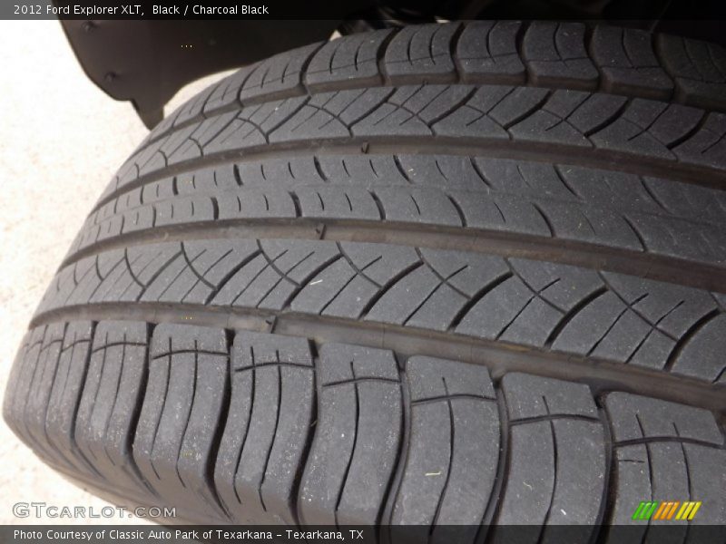 Black / Charcoal Black 2012 Ford Explorer XLT