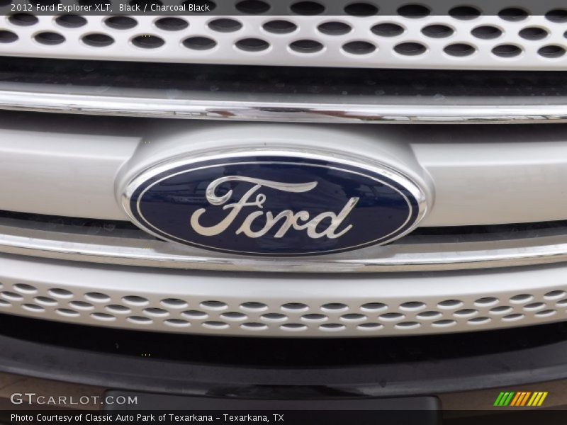 Black / Charcoal Black 2012 Ford Explorer XLT