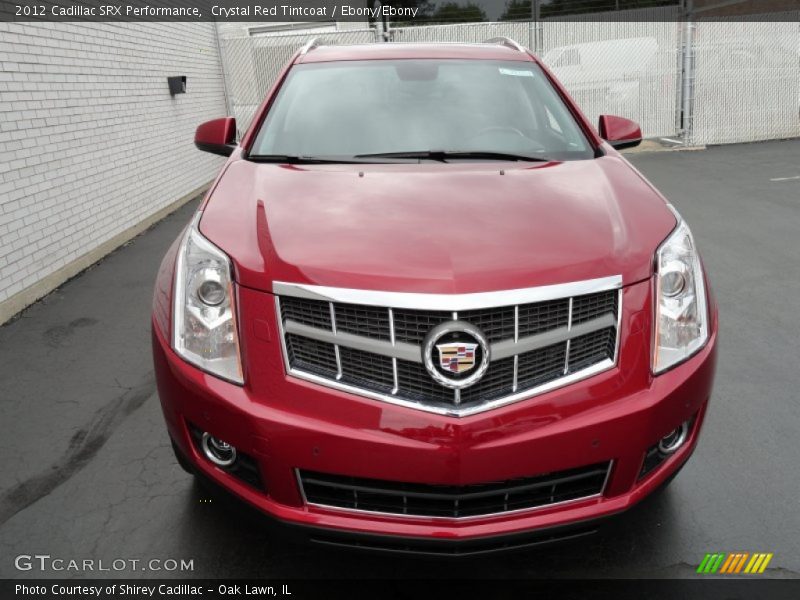  2012 SRX Performance Crystal Red Tintcoat