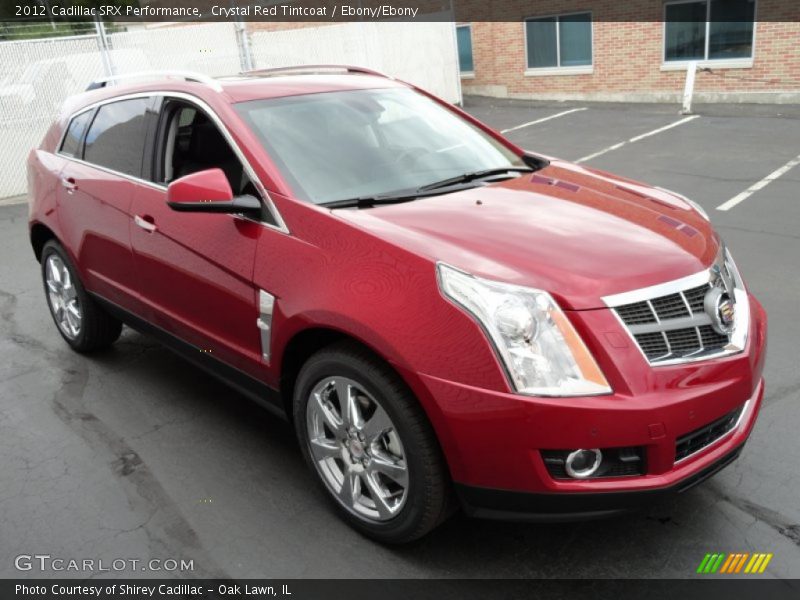  2012 SRX Performance Crystal Red Tintcoat