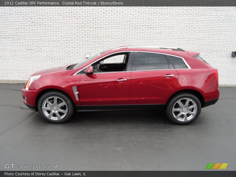  2012 SRX Performance Crystal Red Tintcoat