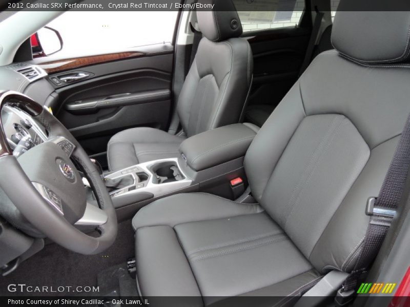 Crystal Red Tintcoat / Ebony/Ebony 2012 Cadillac SRX Performance