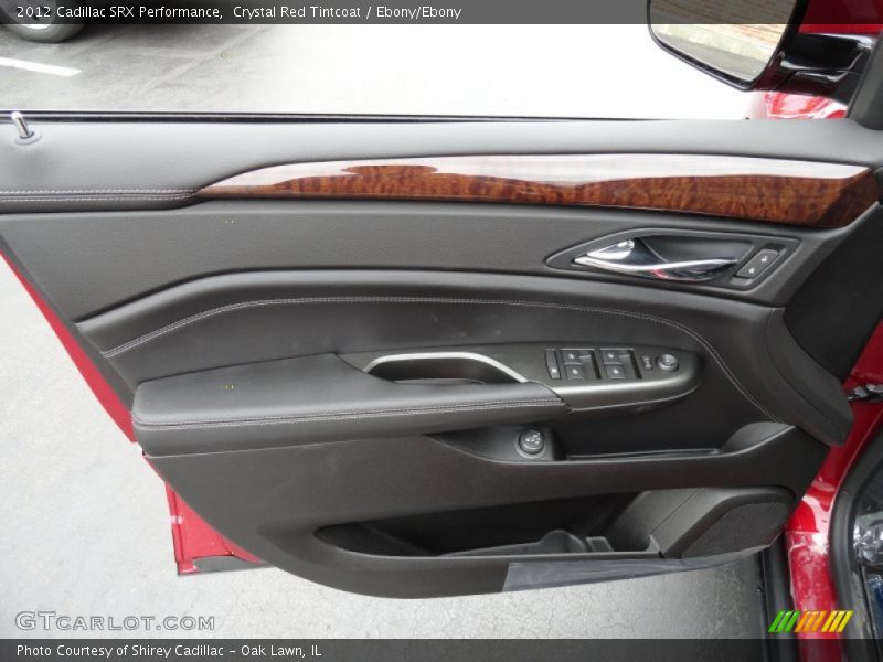 Crystal Red Tintcoat / Ebony/Ebony 2012 Cadillac SRX Performance
