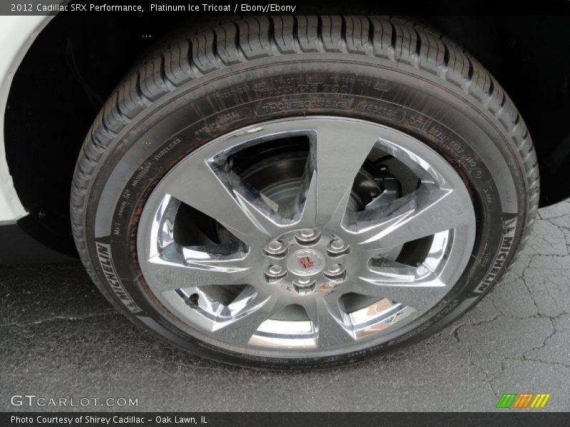 Platinum Ice Tricoat / Ebony/Ebony 2012 Cadillac SRX Performance
