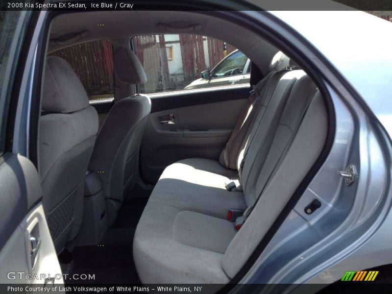 Ice Blue / Gray 2008 Kia Spectra EX Sedan