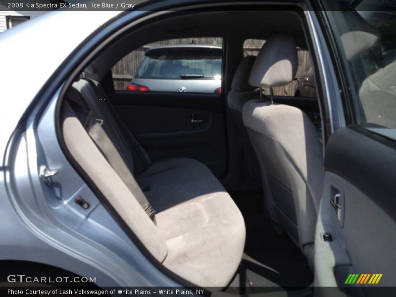 Ice Blue / Gray 2008 Kia Spectra EX Sedan