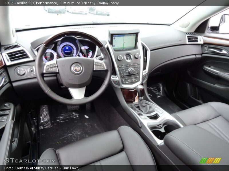 Platinum Ice Tricoat / Ebony/Ebony 2012 Cadillac SRX Performance