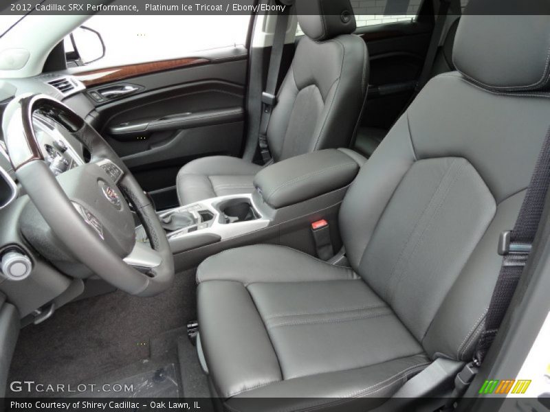 Platinum Ice Tricoat / Ebony/Ebony 2012 Cadillac SRX Performance