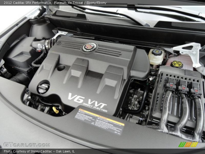 Platinum Ice Tricoat / Ebony/Ebony 2012 Cadillac SRX Performance