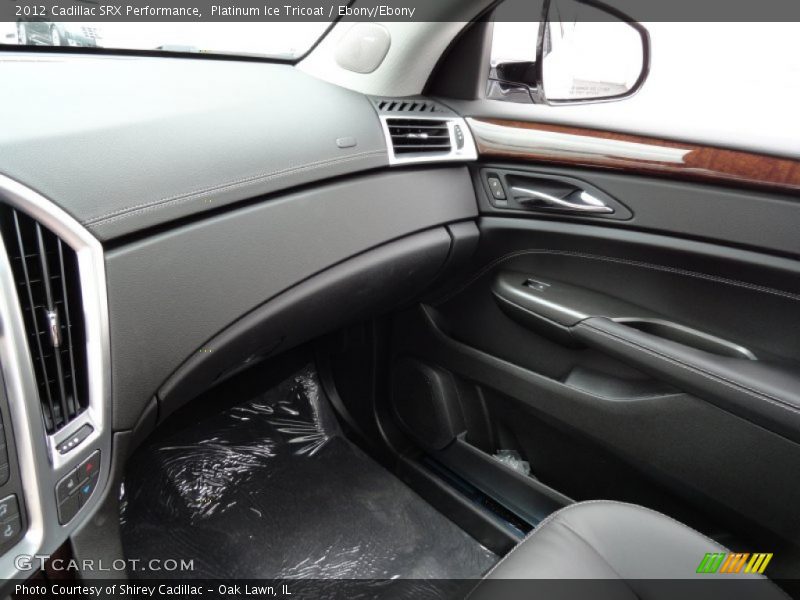 Platinum Ice Tricoat / Ebony/Ebony 2012 Cadillac SRX Performance
