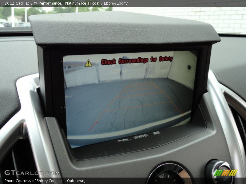 Platinum Ice Tricoat / Ebony/Ebony 2012 Cadillac SRX Performance