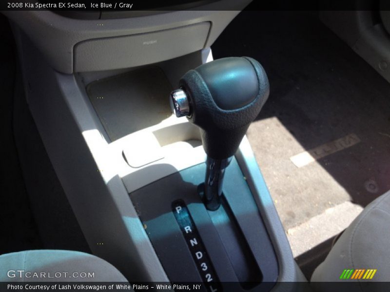 Ice Blue / Gray 2008 Kia Spectra EX Sedan
