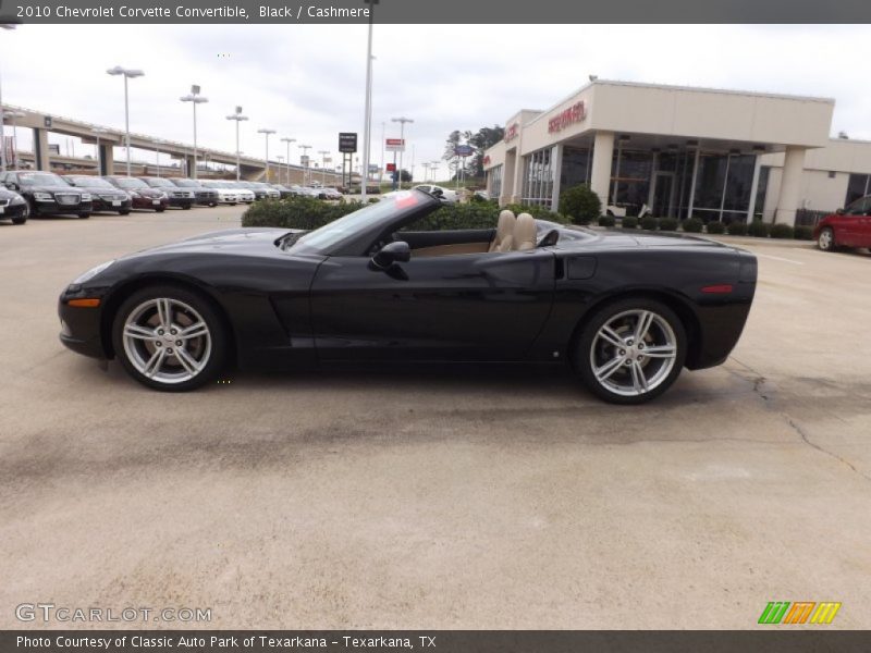 Black / Cashmere 2010 Chevrolet Corvette Convertible