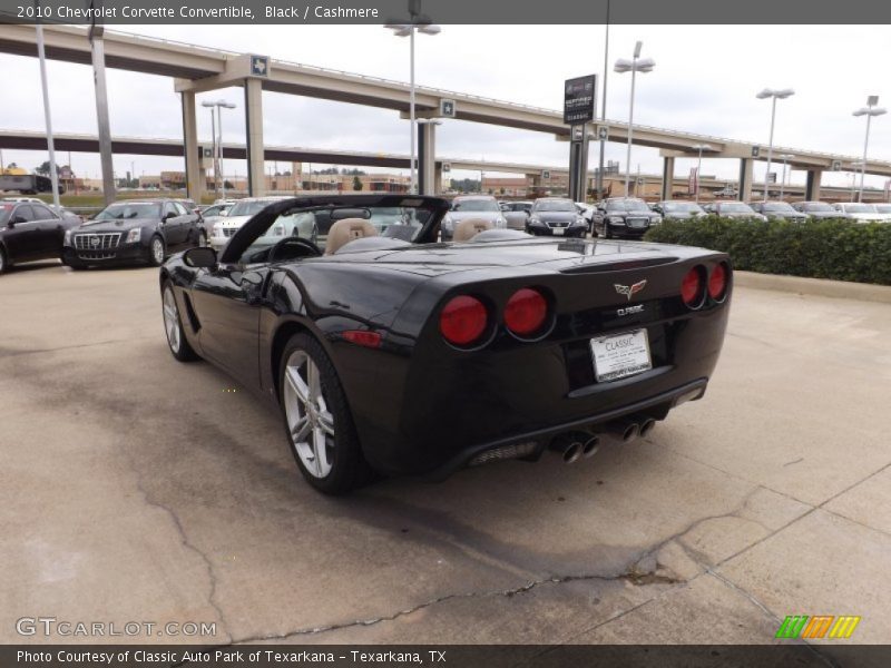 Black / Cashmere 2010 Chevrolet Corvette Convertible