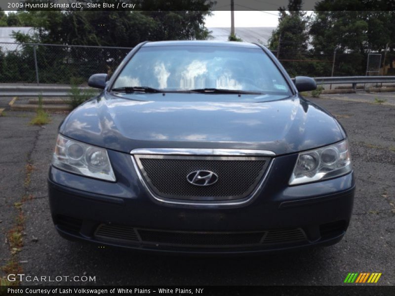 Slate Blue / Gray 2009 Hyundai Sonata GLS