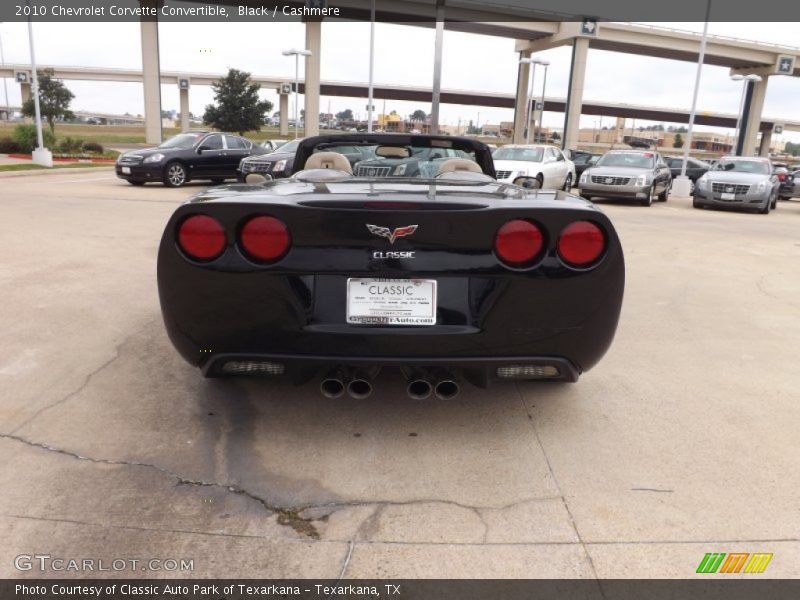 Black / Cashmere 2010 Chevrolet Corvette Convertible