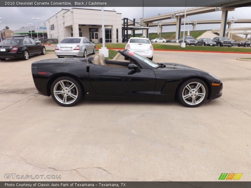 Black / Cashmere 2010 Chevrolet Corvette Convertible
