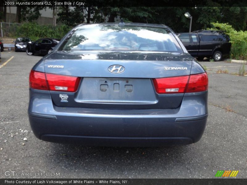 Slate Blue / Gray 2009 Hyundai Sonata GLS