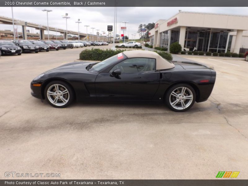 Black / Cashmere 2010 Chevrolet Corvette Convertible