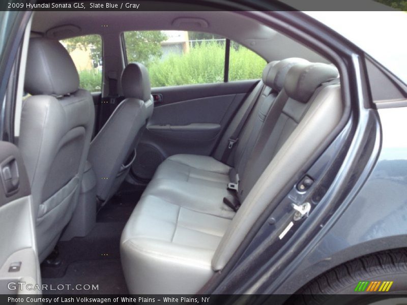 Slate Blue / Gray 2009 Hyundai Sonata GLS