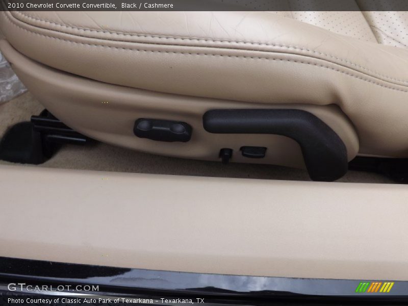 Front Seat of 2010 Corvette Convertible