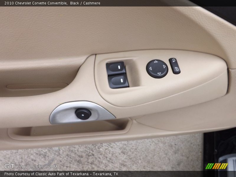 Controls of 2010 Corvette Convertible
