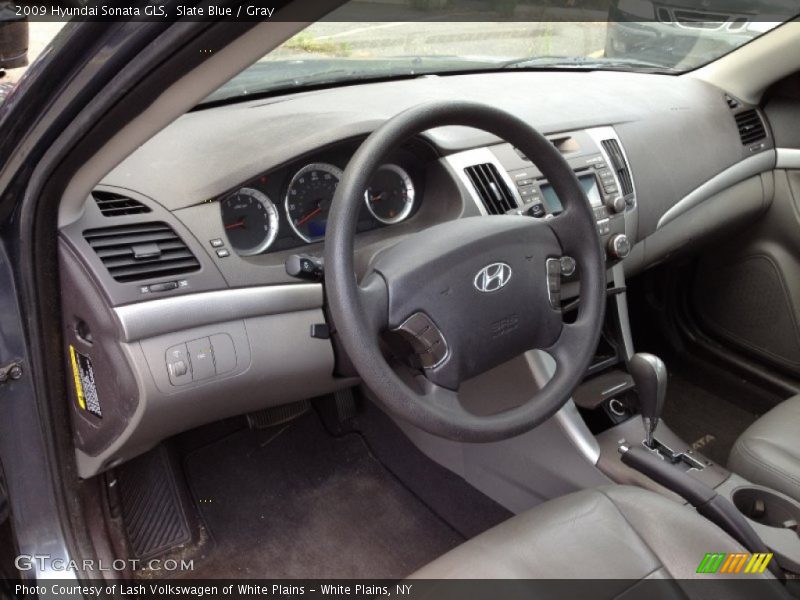 Slate Blue / Gray 2009 Hyundai Sonata GLS